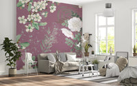 Floración del huerto Serenidad Wall Mural