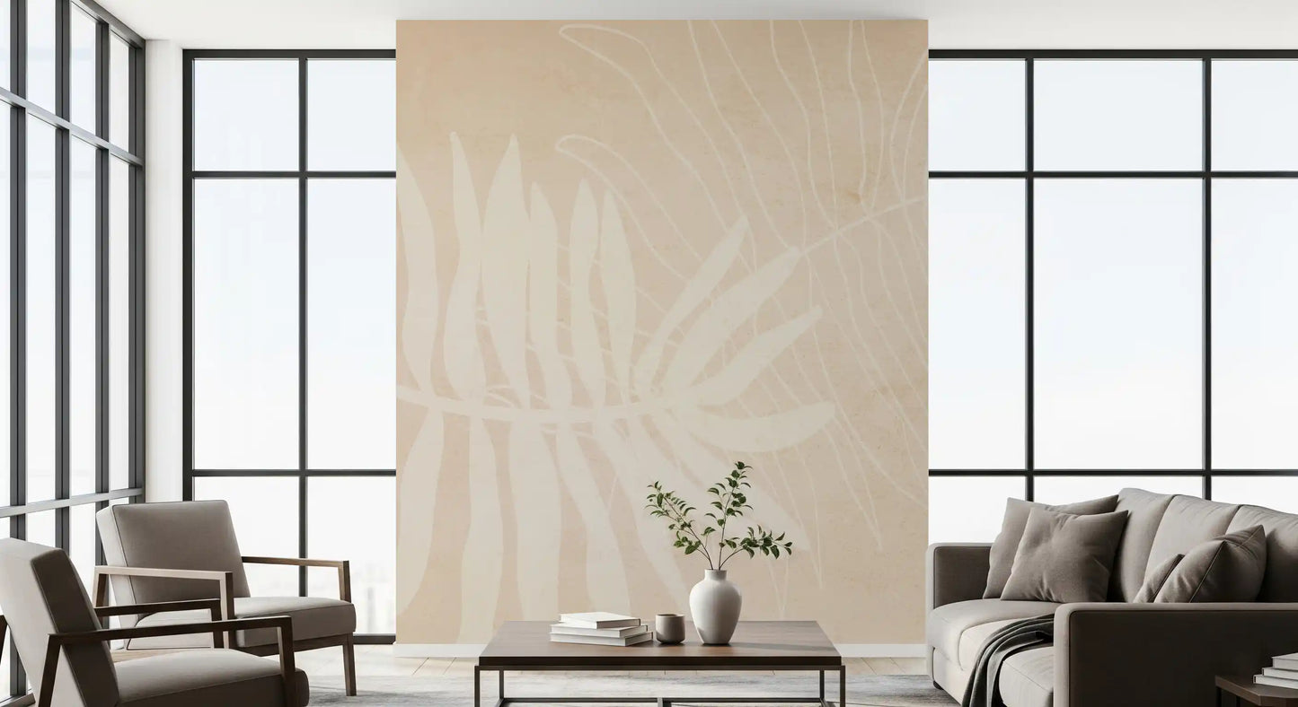 Soft Botanical Prints Wall Mural