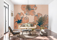 Tropical Flow Summary Wall Mural