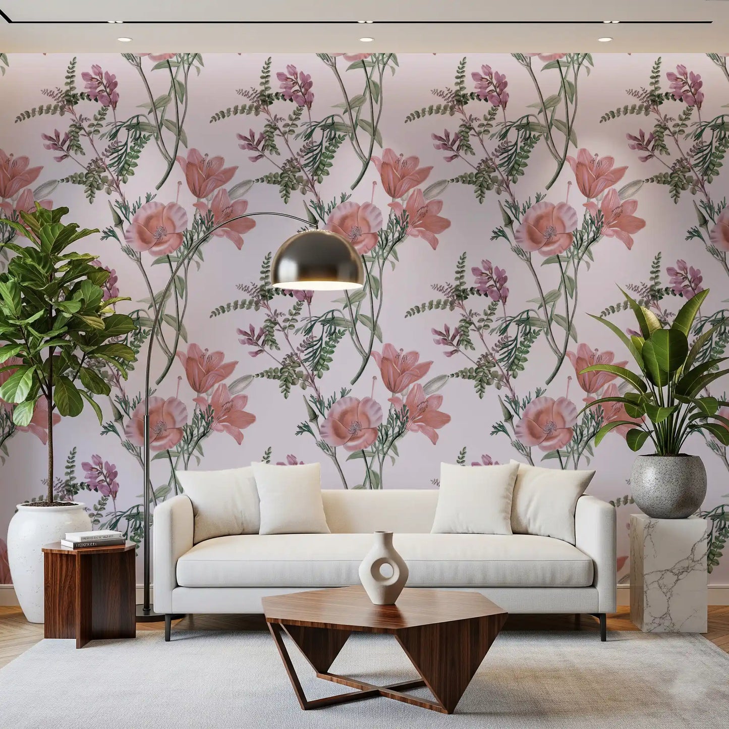 Whispers from the Lilac Garden Wallpaper
