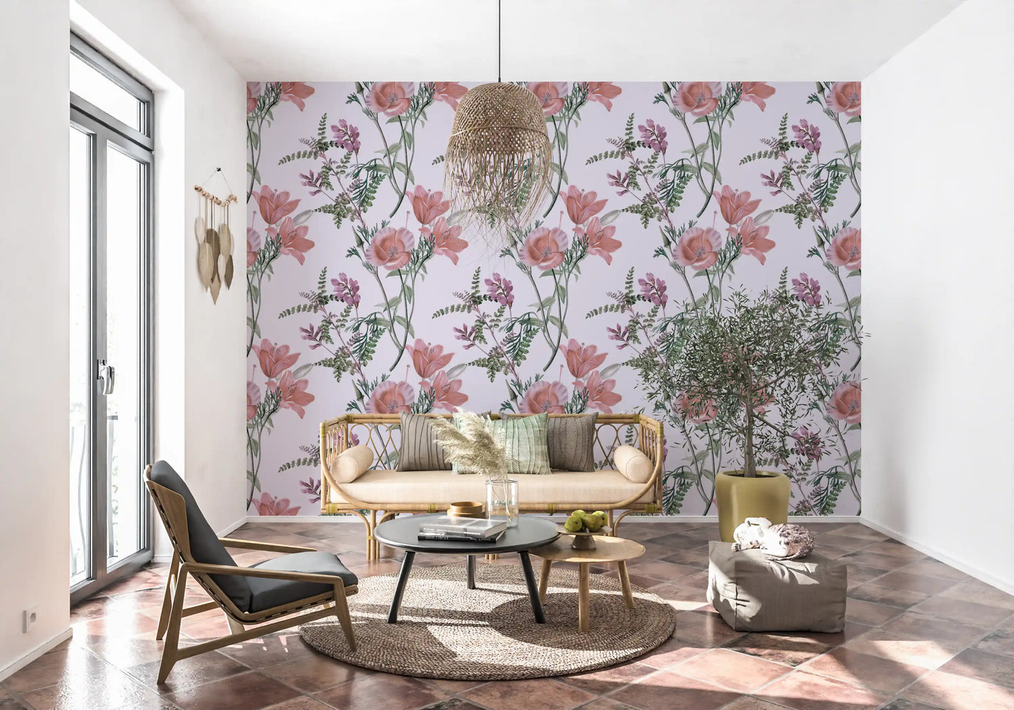 Whispers from the Lilac Garden Wallpaper