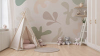 Kids room wall Soft Abstract Serenity mural modern design