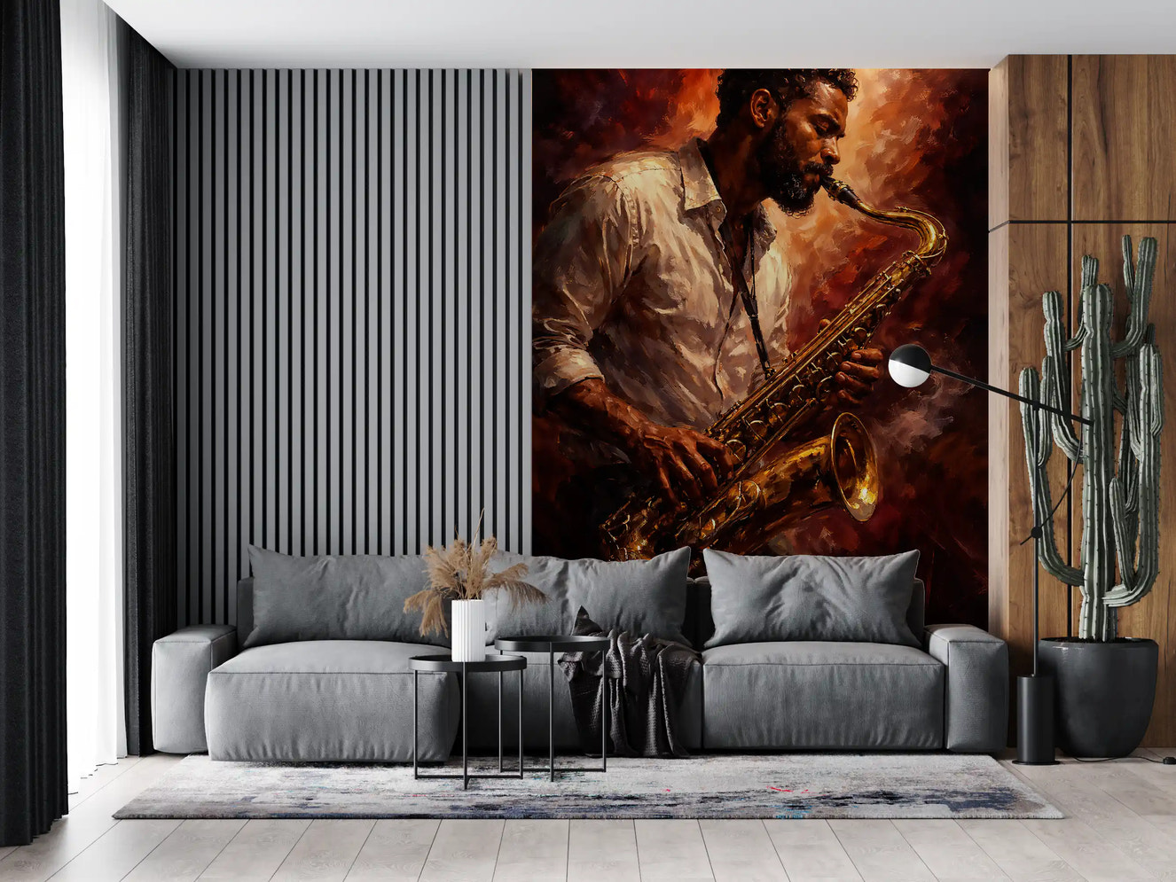 Golden Horn, Fiery Soul Wall Mural