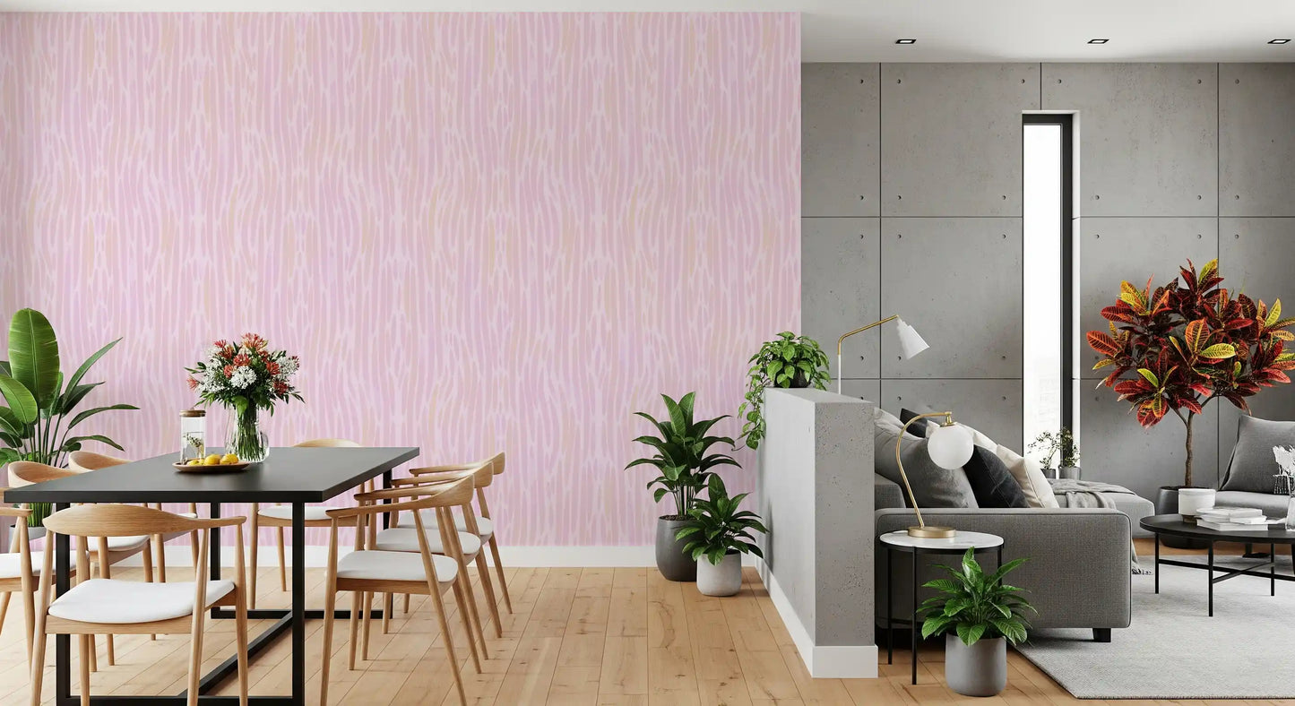 Ethereal Blush Strokes watercolor pink Wallpaper⁠