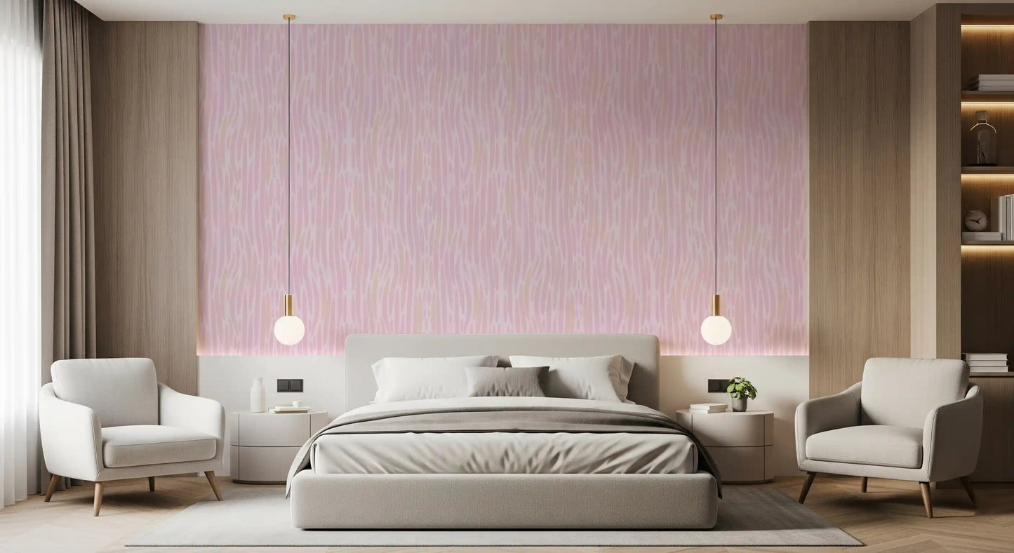 Ethereal Blush Strokes watercolor pink Wallpaper⁠