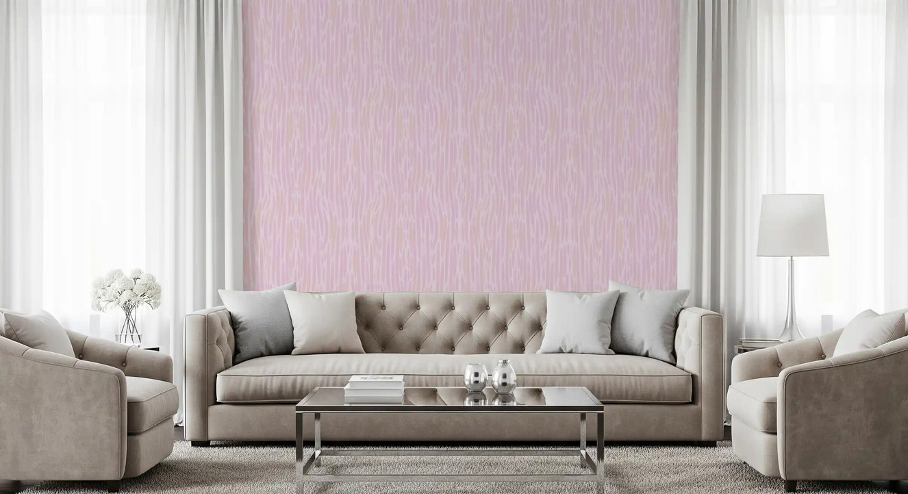Ethereal Blush Strokes watercolor pink Wallpaper⁠