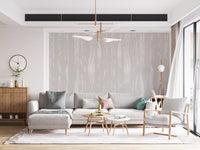 Close view of the subtle streaks neutral elegance abstract wall mural.