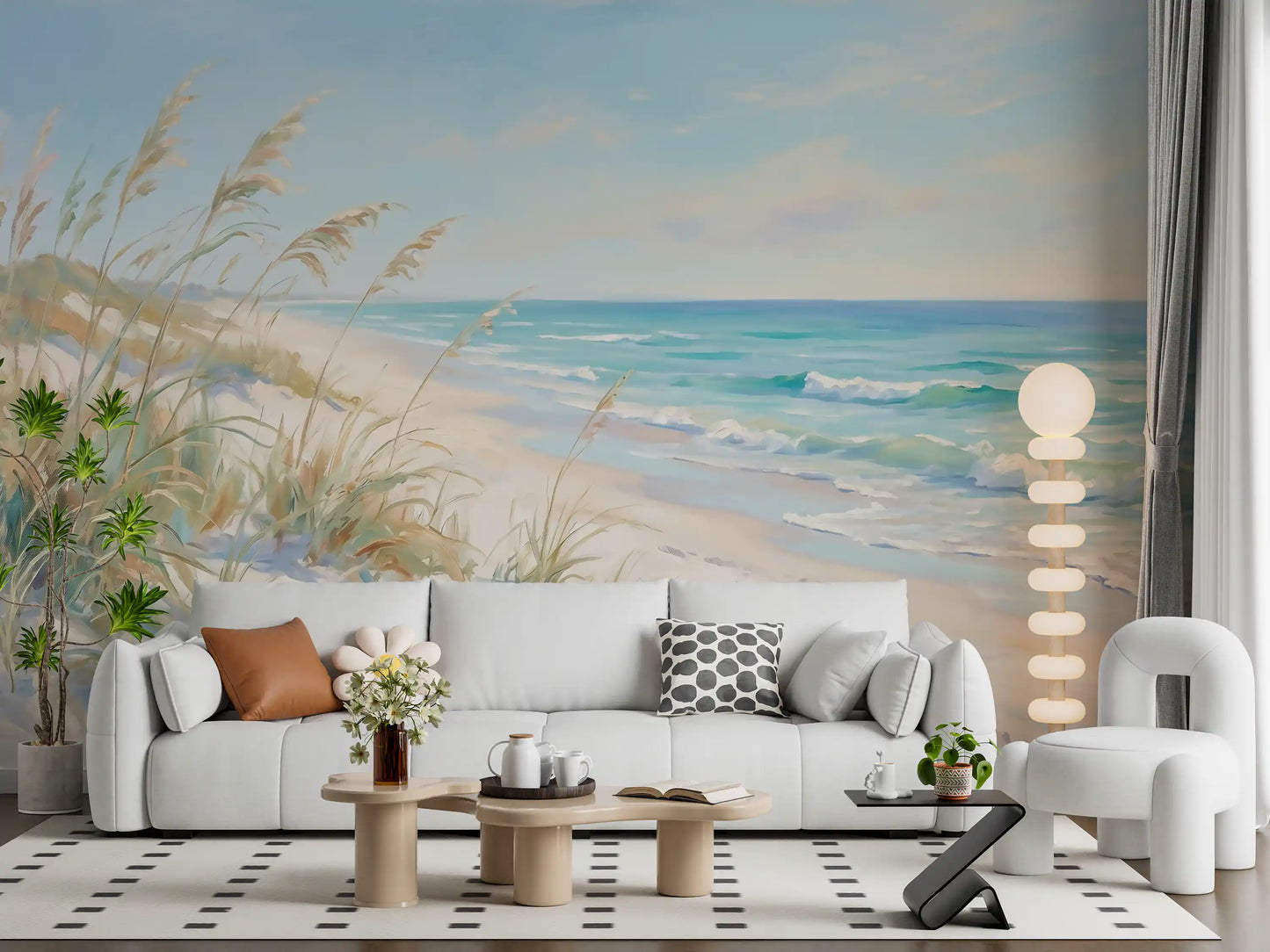 Coastal Dreamscape Wall Mural