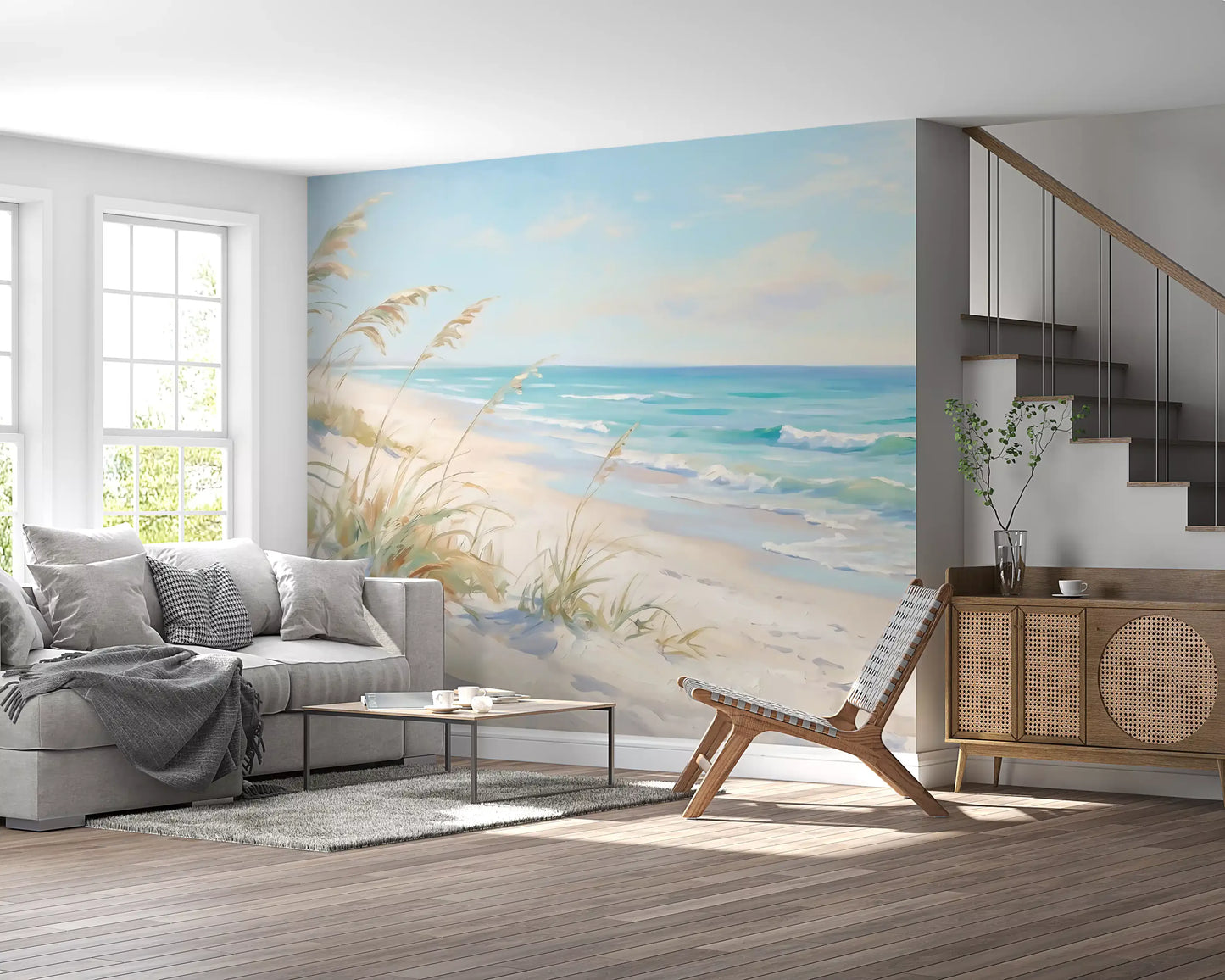Coastal Dreamscape Wall Mural