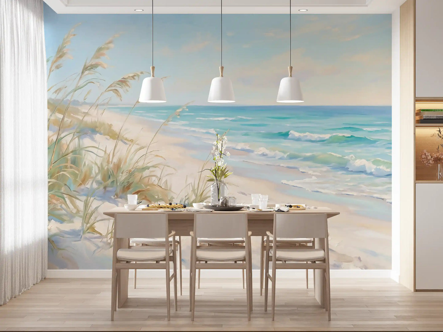 Coastal Dreamscape Wall Mural