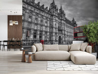masonry span across this enormous Bold wall mural surface.