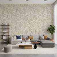 Light beige textures characterize this elegant Sand wallpaper graphic.