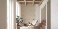 Home with Sand Wave Wallpaper and relaxed coastal wallpaper styling