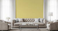 Modern textured wallpaper with linen grain and pale yellow surface flow