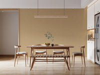 Taupe line wallpaper with a fabric-inspired finish and calm visual flow