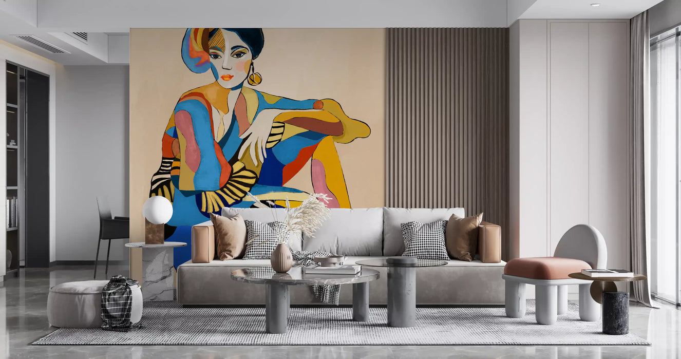 The Cabaret Dancer Wall Mural