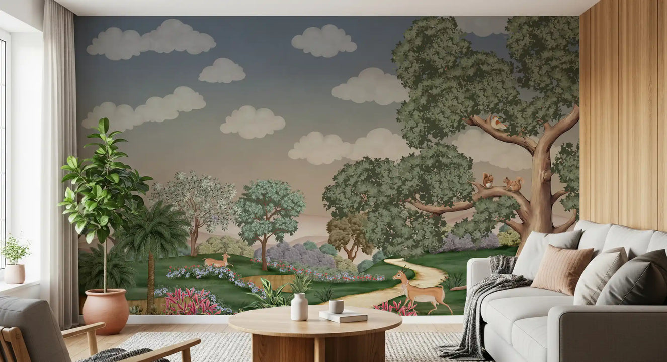 Enchanted Forest Path Wall Mural