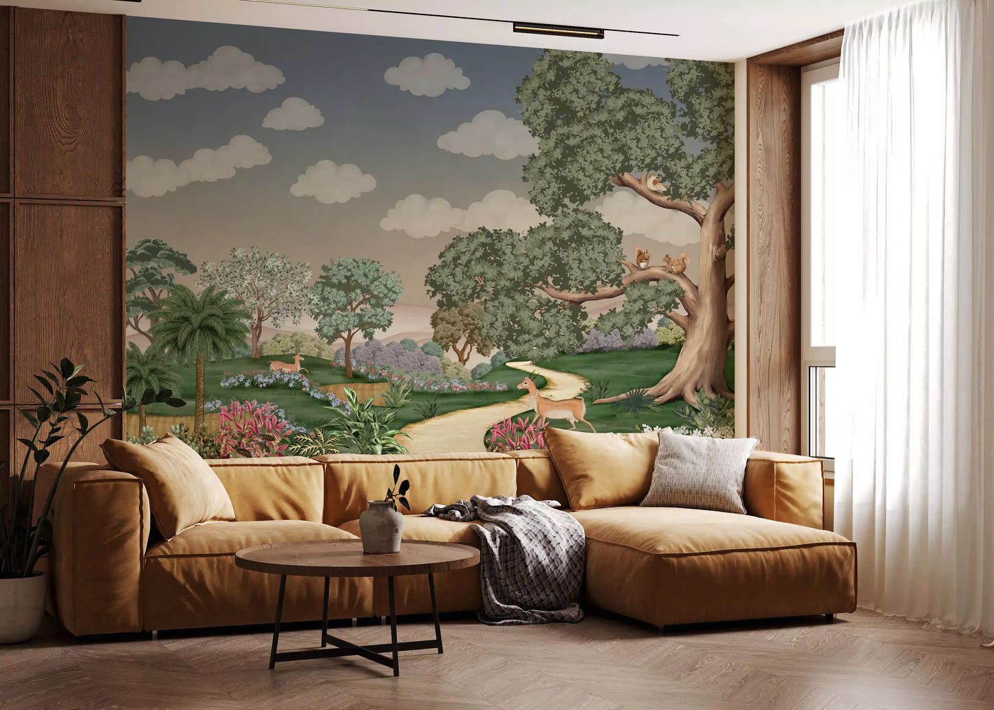 Enchanted Forest Path Wall Mural
