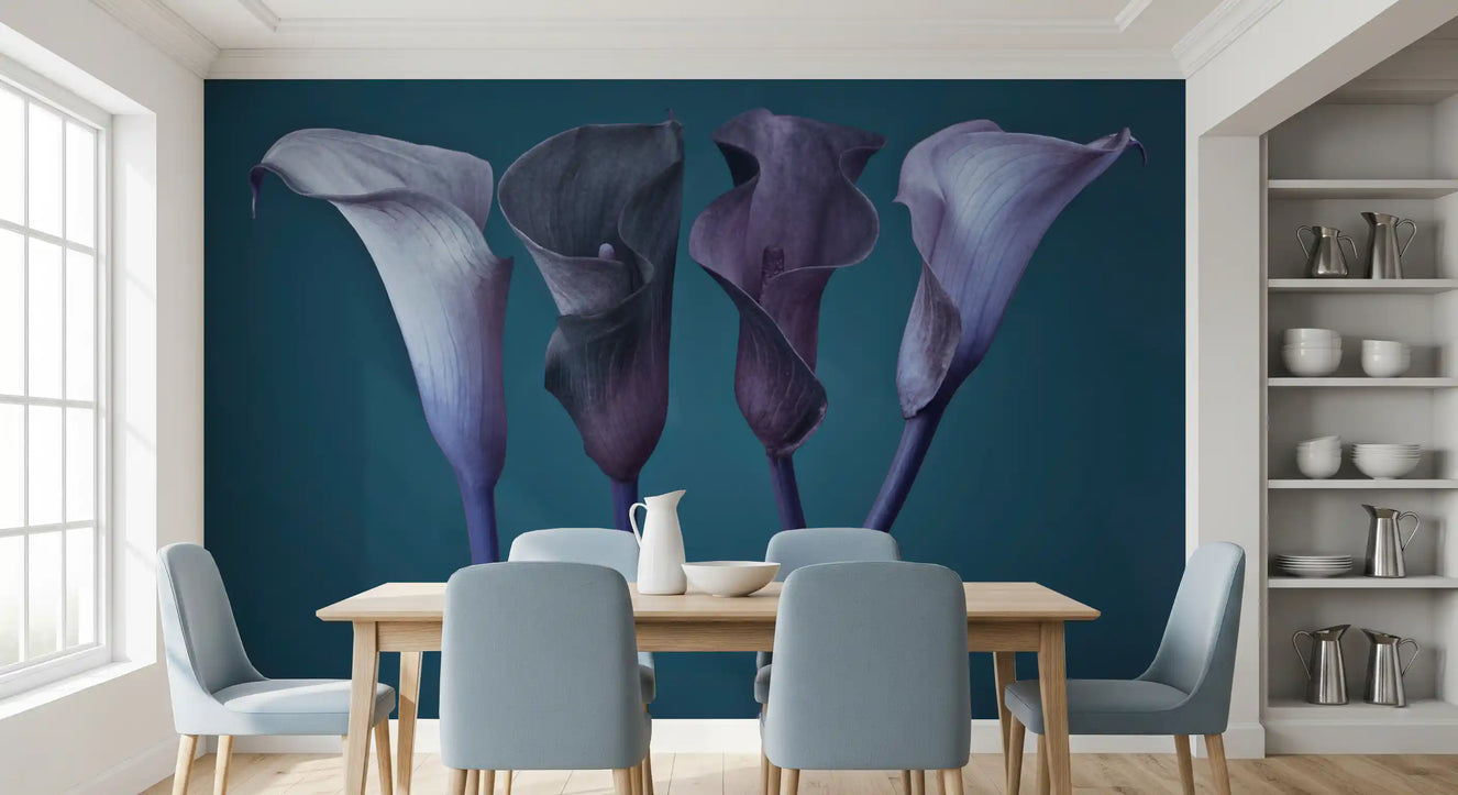 Twilight Petal Dance Wall Mural