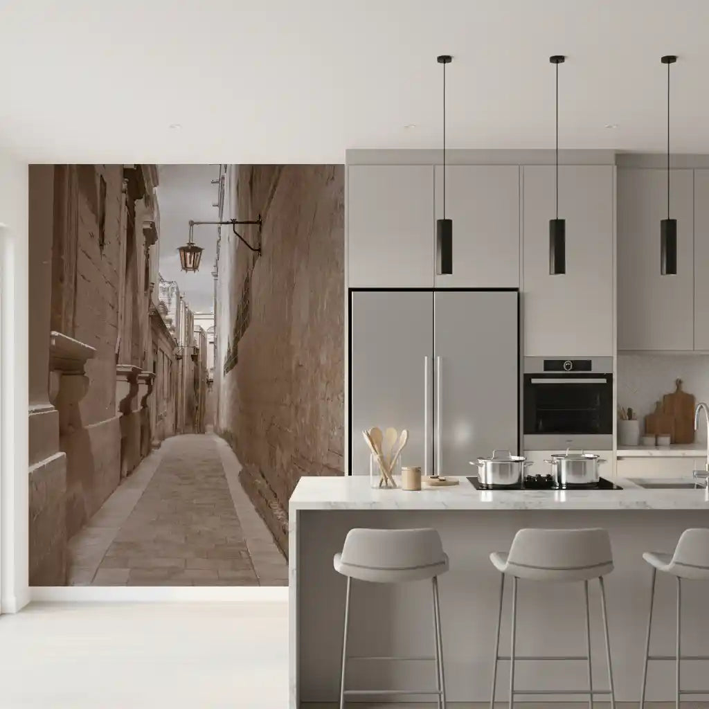 Timeless Stone Passage Wall Mural