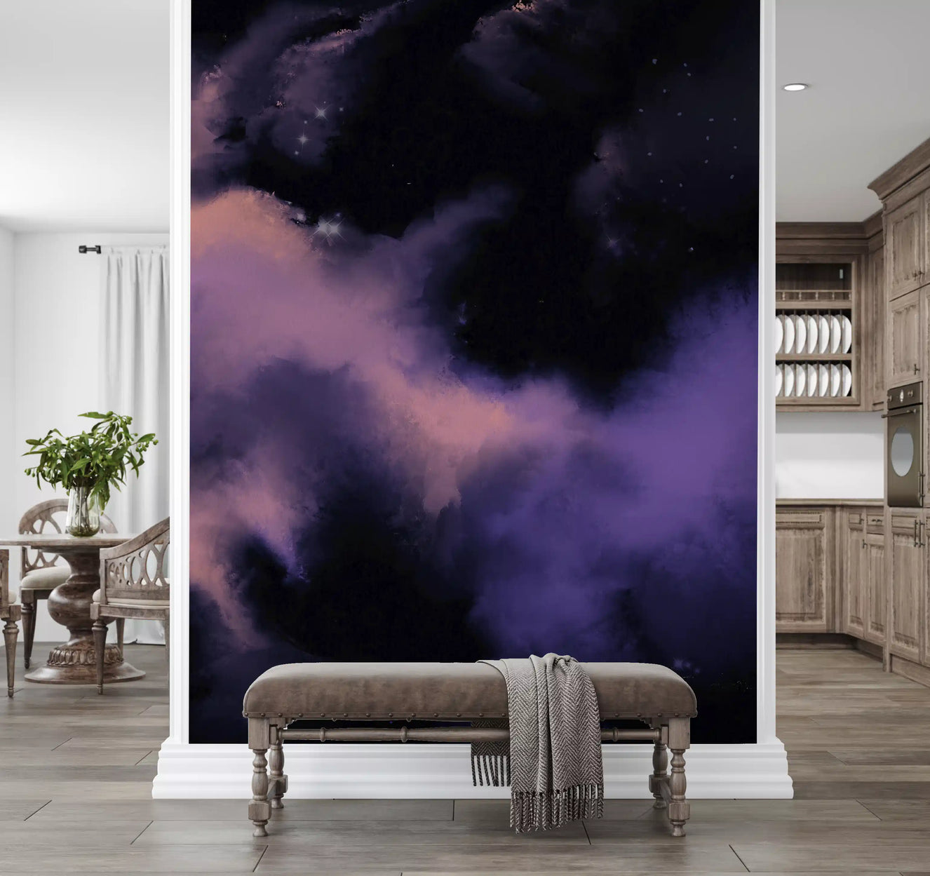 Nebula Galaxy Rich Starry Sky Wall Mural