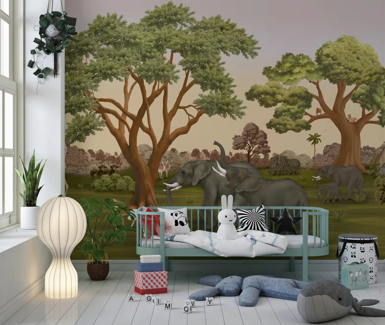 Savanna Serenity Wall Mural