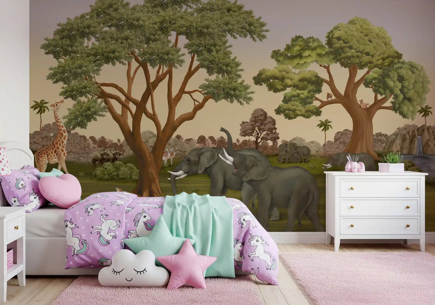 Savanna Serenity Wall Mural
