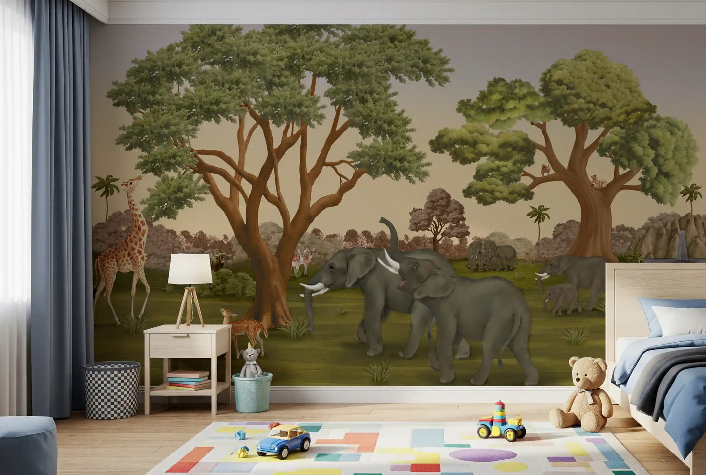Savanna Serenity Wall Mural