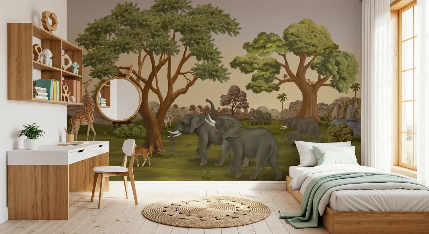 Savanna Serenity Wall Mural
