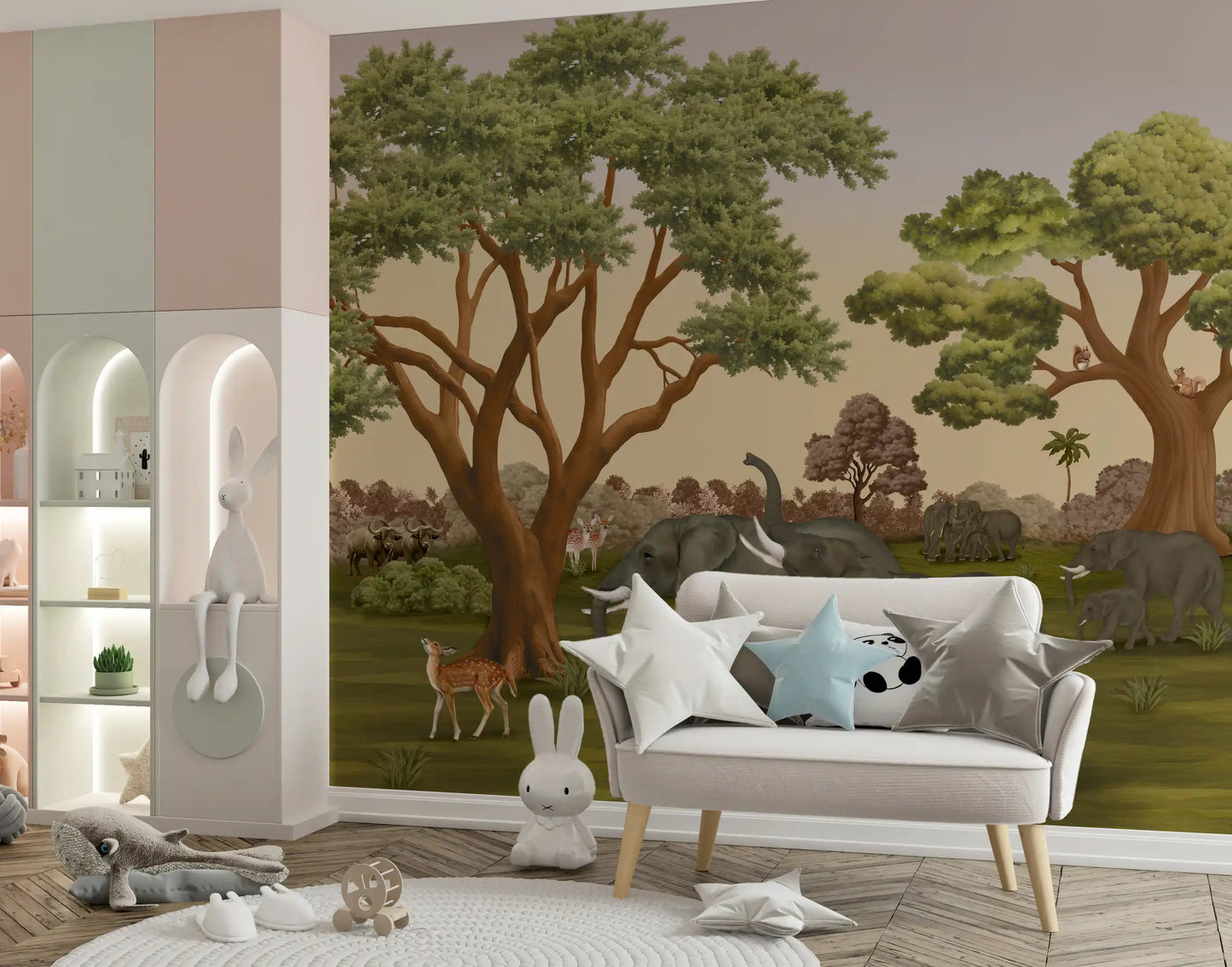 Savanna Serenity Wall Mural