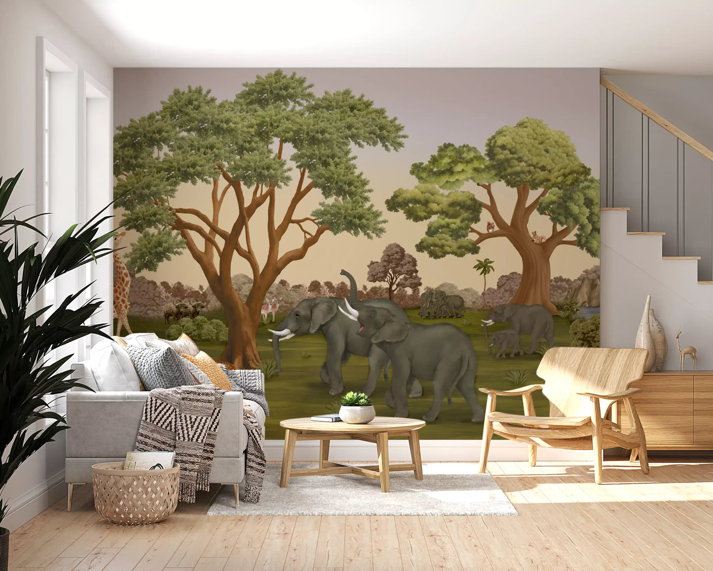 Savanna Serenity Wall Mural