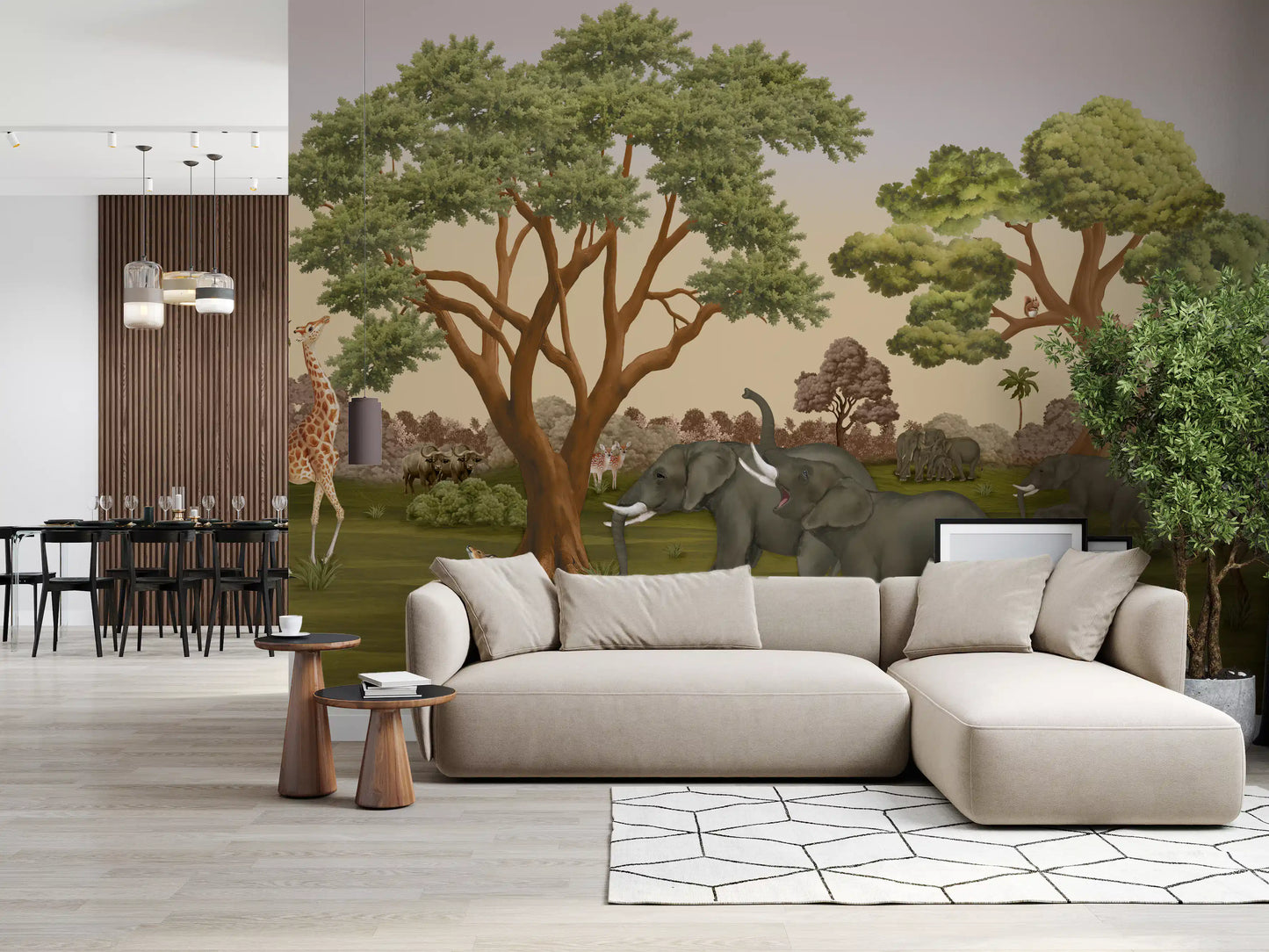 Savanna Serenity Wall Mural