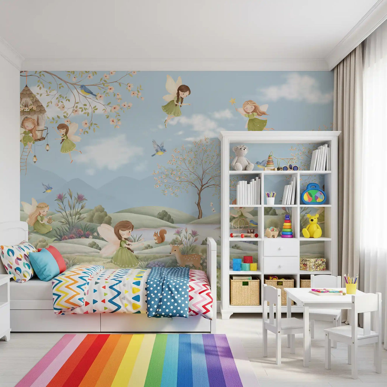 Fairy Meadow Dreams Wall Mural