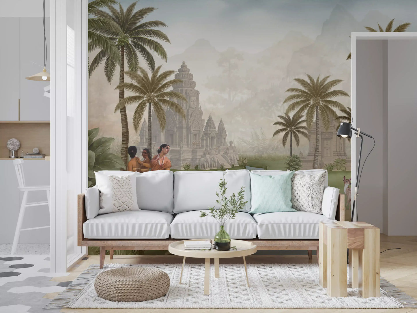 Eastern Serenity Grove Wall Mural