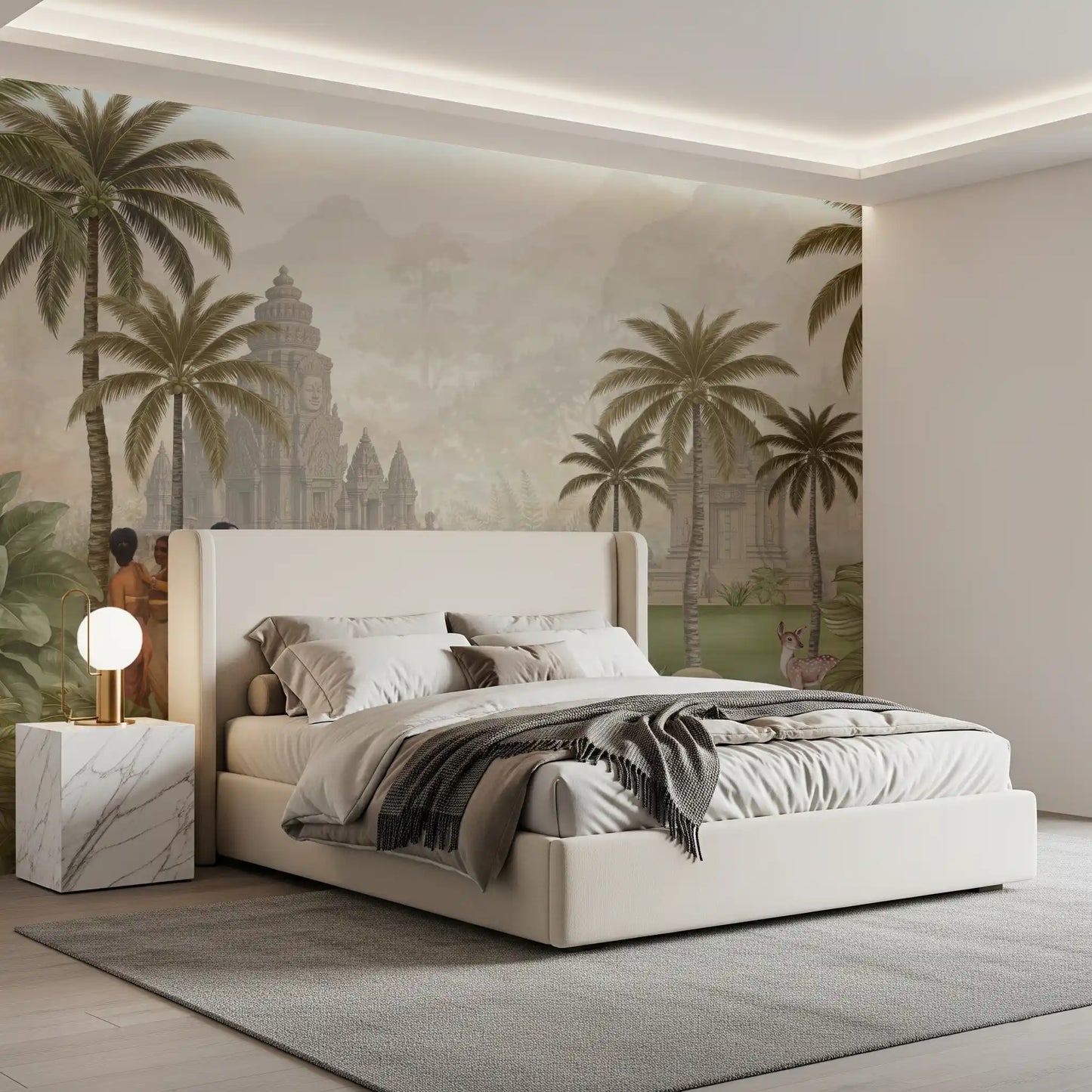 Eastern Serenity Grove Wall Mural