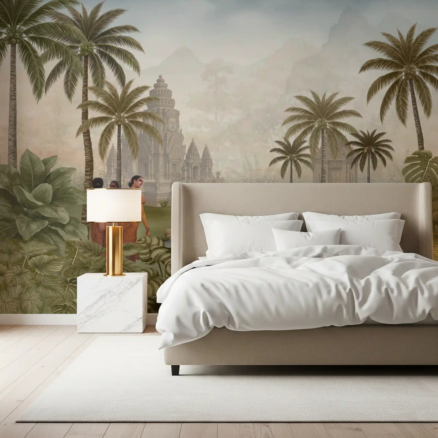 Eastern Serenity Grove Wall Mural