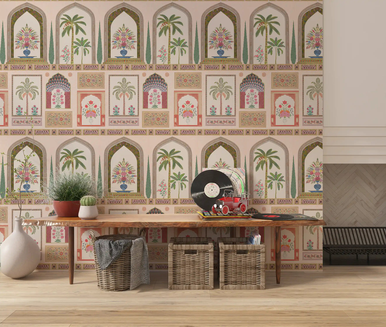 Mughal Garden Palace Wall Mural