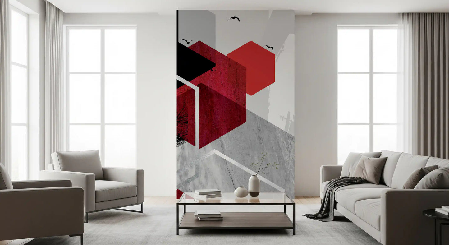 Urban Nature Contrast Wall Mural