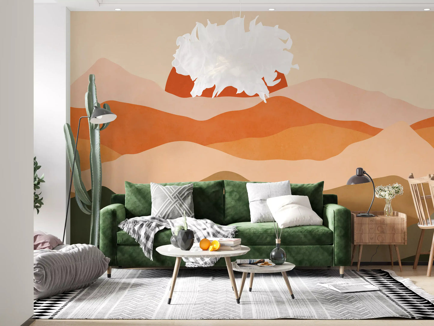Terra Vista Glow Wall Mural