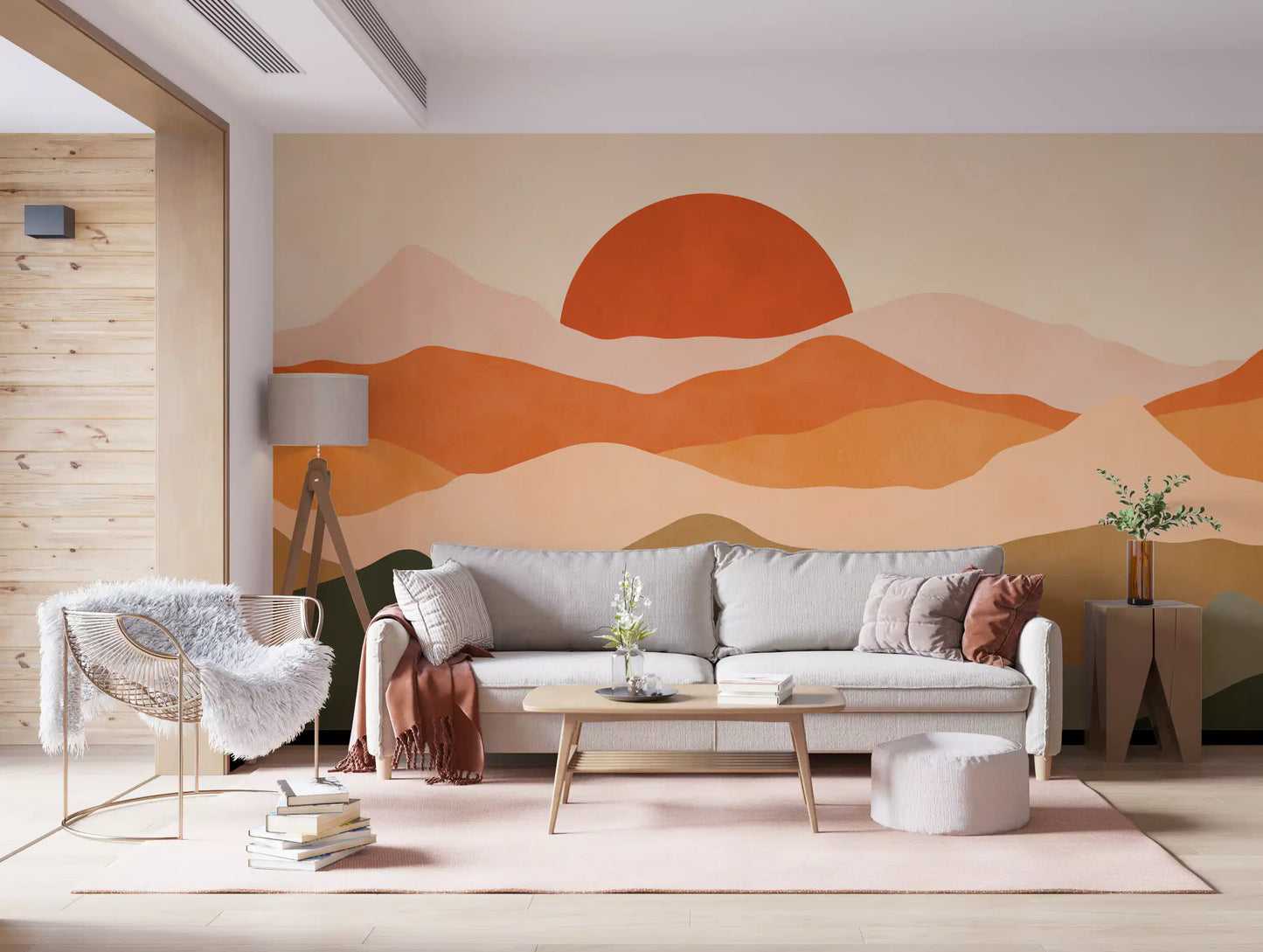 Terra Vista Glow Wall Mural