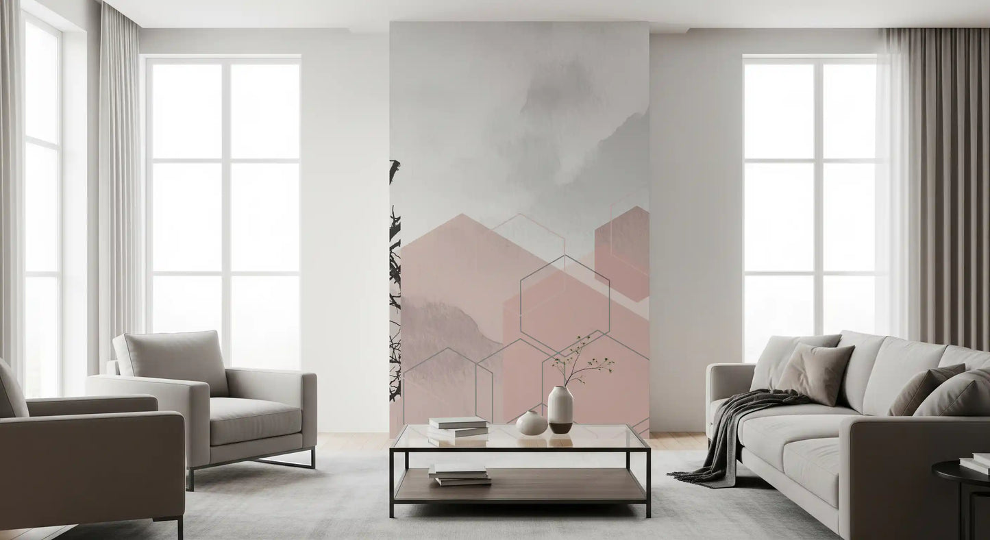 Geometric Serenity 2 Wall Mural