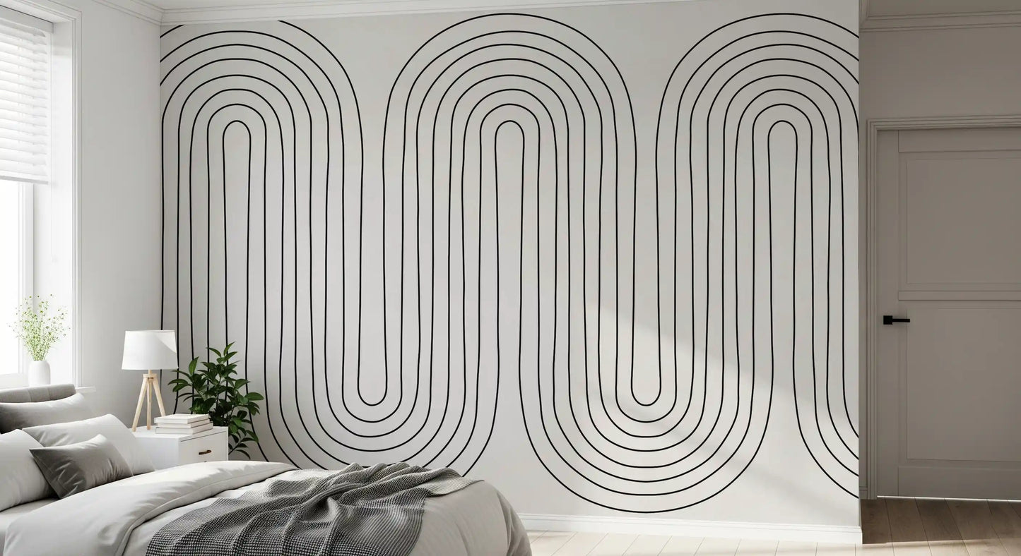 Subtle Arch Rhythm 2 Wall Mural