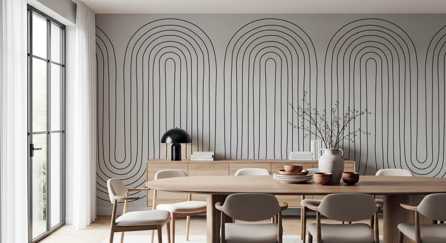 Subtle Arch Rhythm 2 Wall Mural
