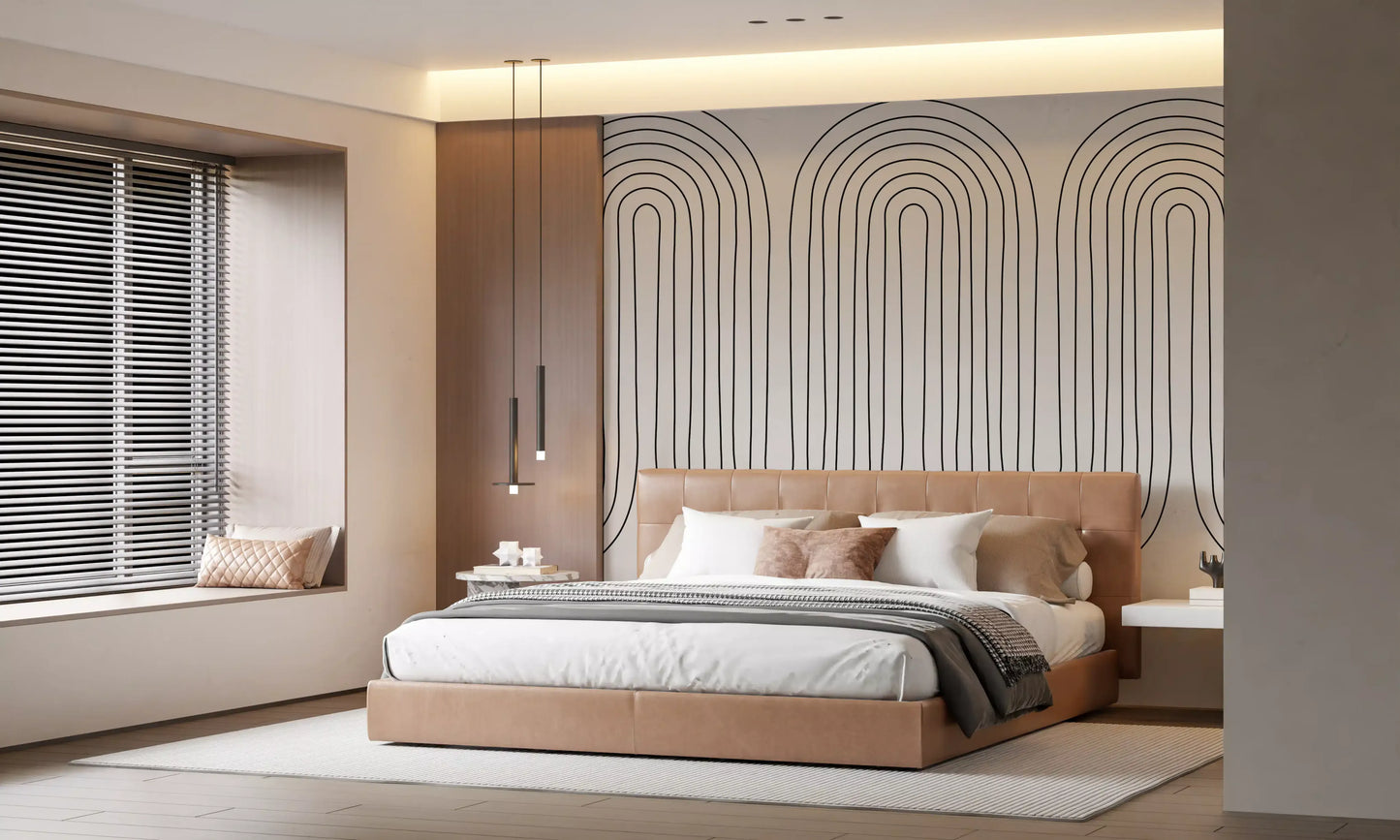 Subtle Arch Rhythm 2 Wall Mural