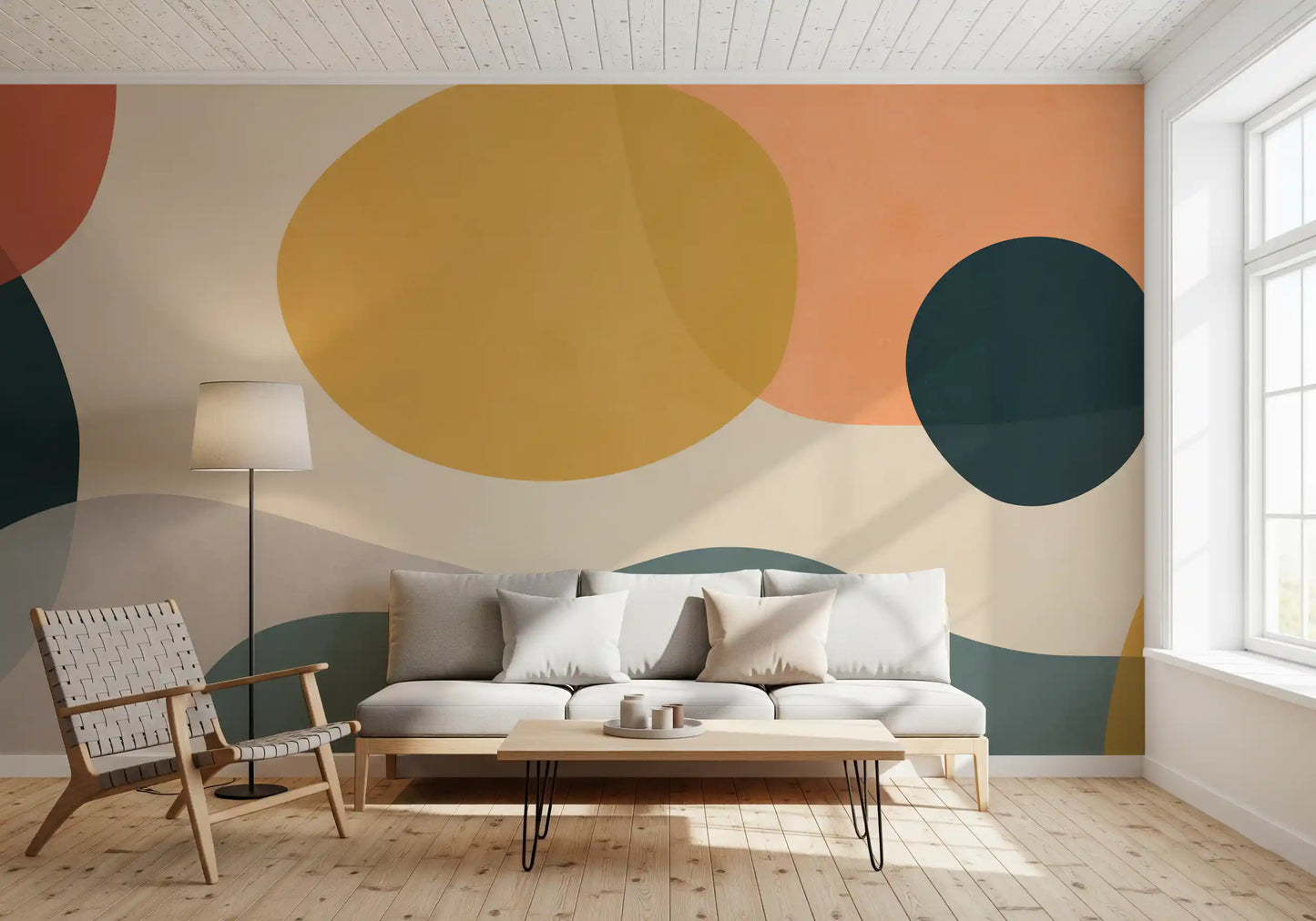 Abstract Earth Forms Wall Mural