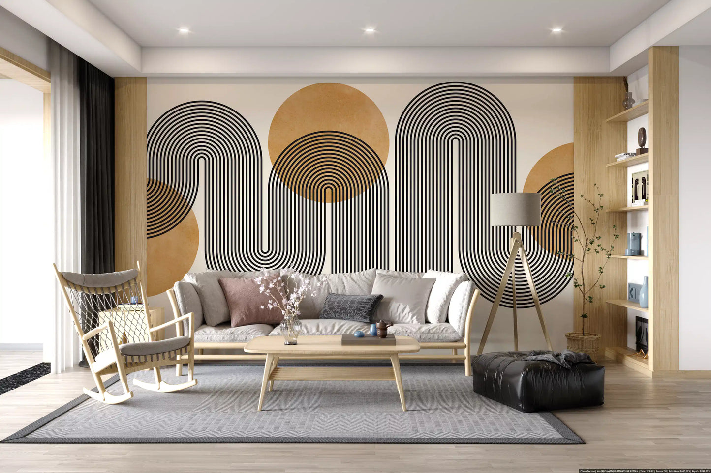 Golden Arches Flow Wall Mural