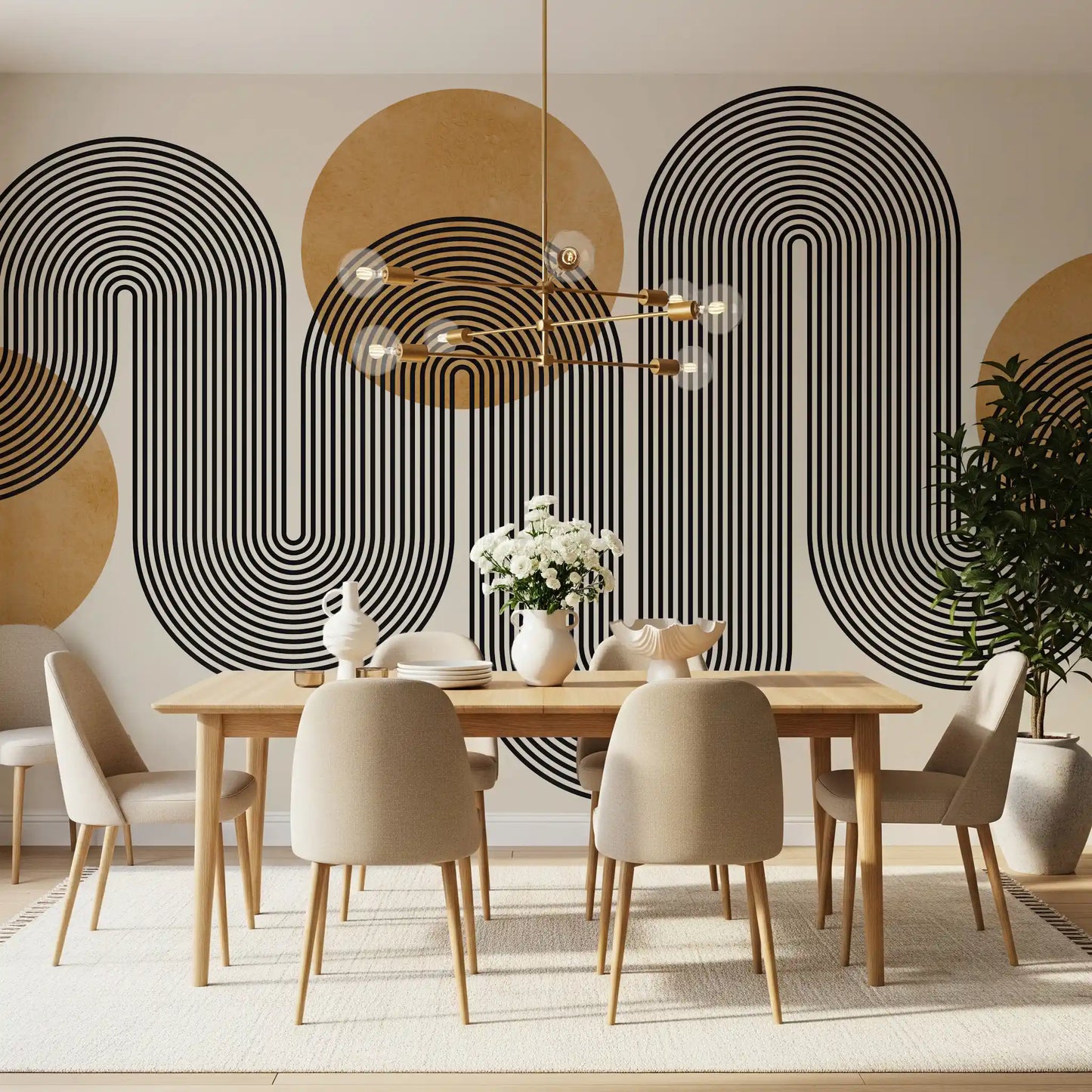 Golden Arches Flow Wall Mural