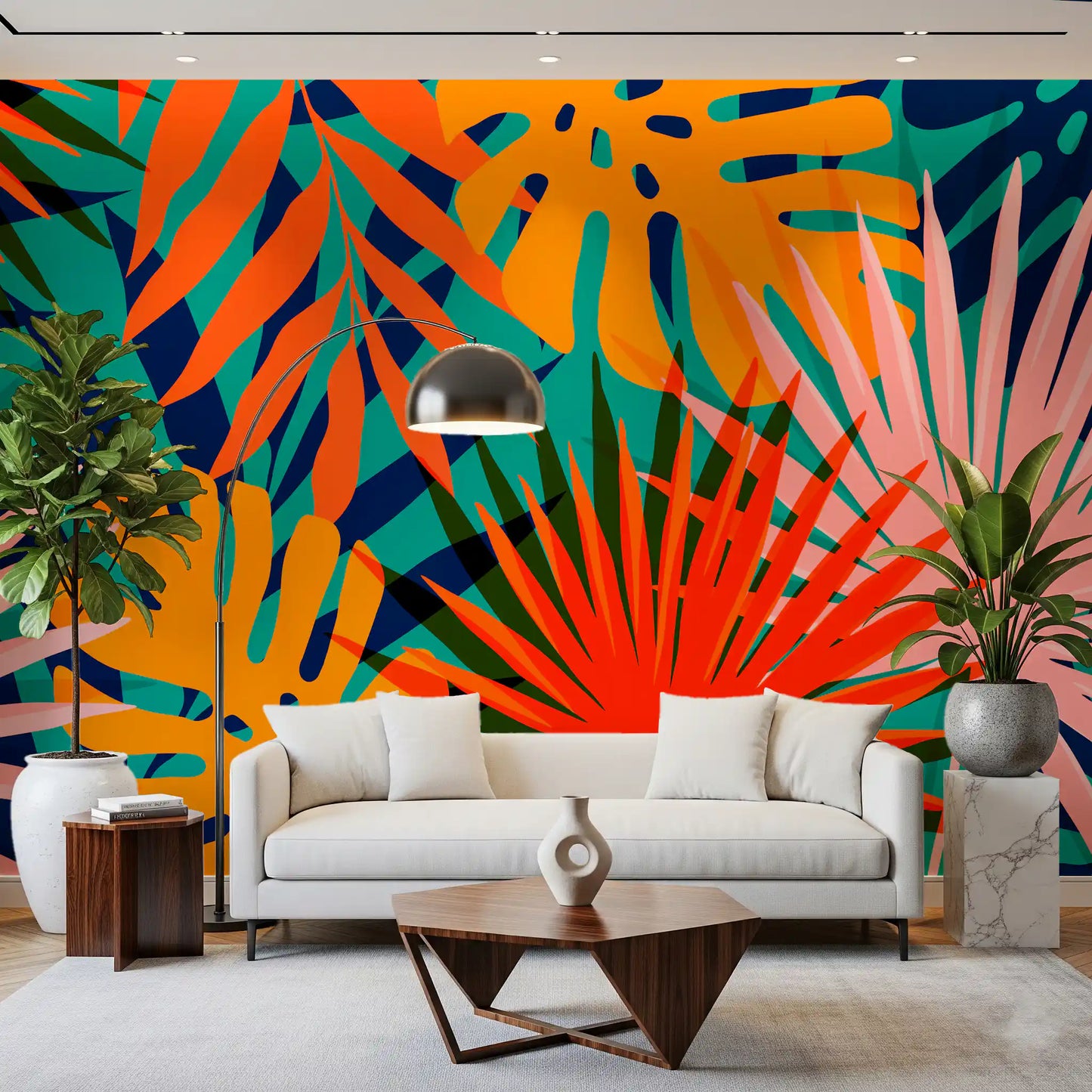 Tropical pattern Wall Mural