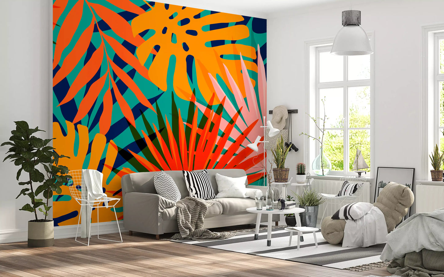 Tropical pattern Wall Mural