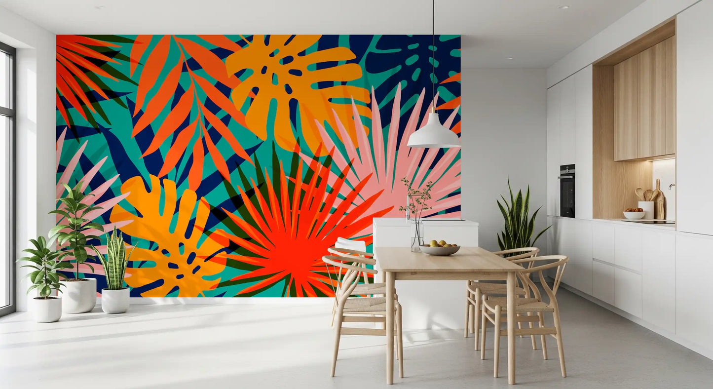 Tropical pattern Wall Mural